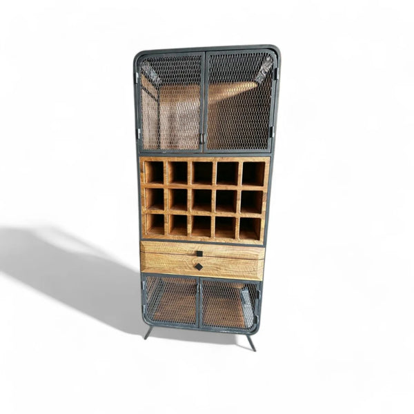 Masif Ceviz Modern Bar/Şişelik - WA-A-009